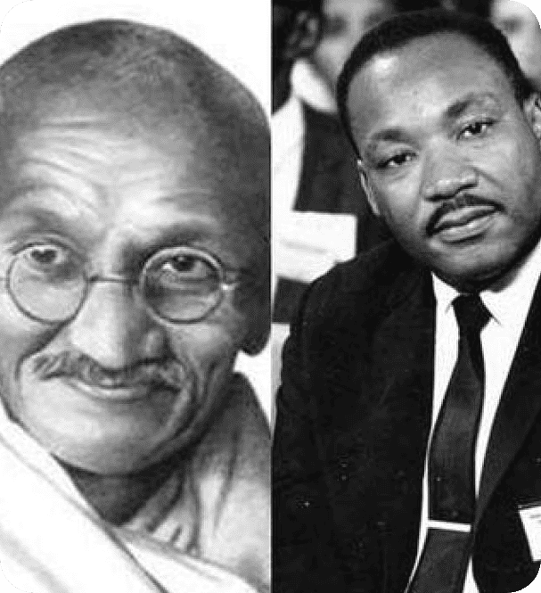 Join Us in Building a Better Future, Inspired by the Legacies of Martin Luther King Jr. and Mahatma Gandhi
